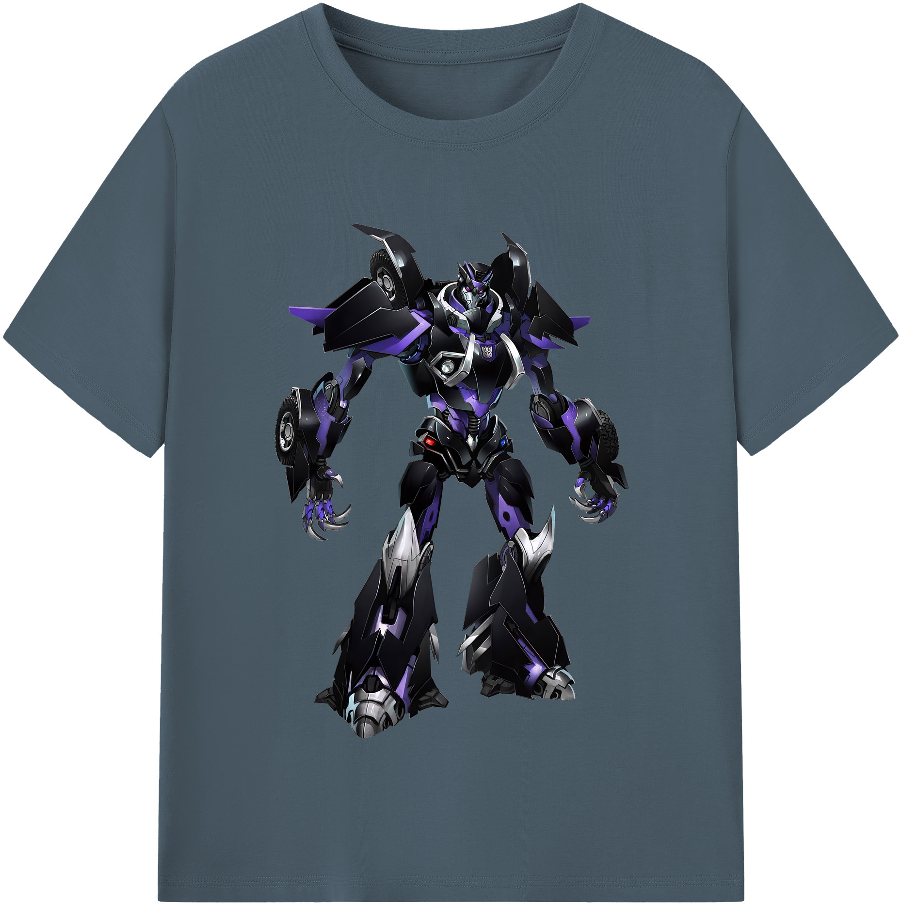 （画像用） Transformers トランスフォーマー 綿100％半袖Tシャツ（フロントプリント）